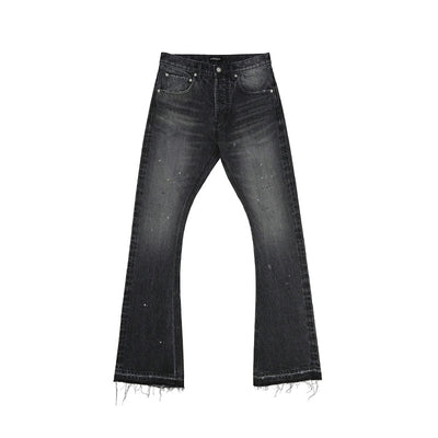 Jeans Skinny Hombre con Efecto Splash Tinta Lavado - Image 4