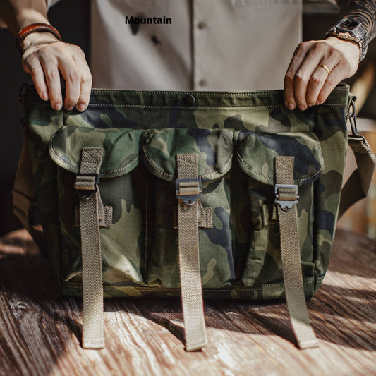 Mochila Táctica Militar Camuflaje Americano para Entrenamiento al Aire Libre