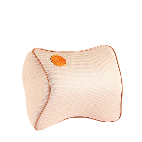 Almohada de Espuma Viscoelástica para Cuello y Reposacabezas del Auto