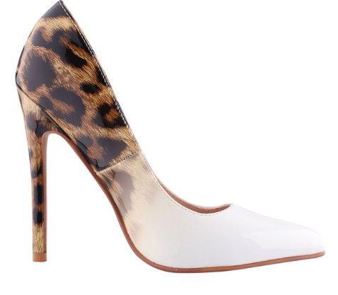 Tacones Altos Leopardo Sexy con Punta Fina - Diseño Fashion Estampado - Image 2