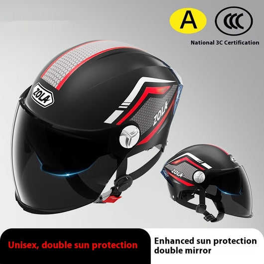Casco Motociclista Abatible de Protección Solar para Todas las Estaciones - Image 10
