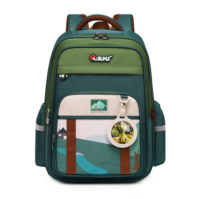 Mochila Escolar de Gran Capacidad Ligera y Resistente para Primaria - Image 6