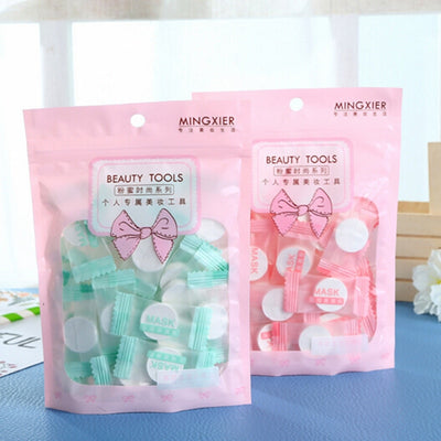 Mascarillas Faciales Comprimidas Desechables - Pack 30 Piezas