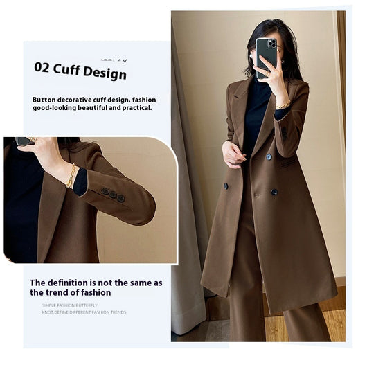 Abrigo Trench Doble Botonadura Elegante para Mujer - Image 8