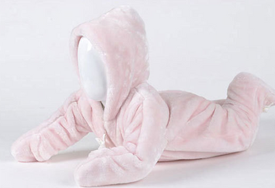 Disfraz de Bebé Luna Llena en Fleece Coral - Image 6