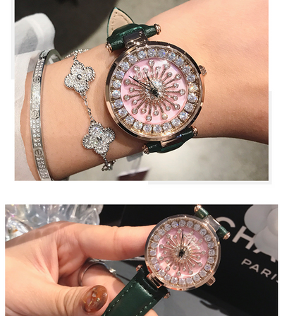 Reloj de Cuarzo para Mujer con Correa de Cuero - Elegancia y Estilo - Image 6
