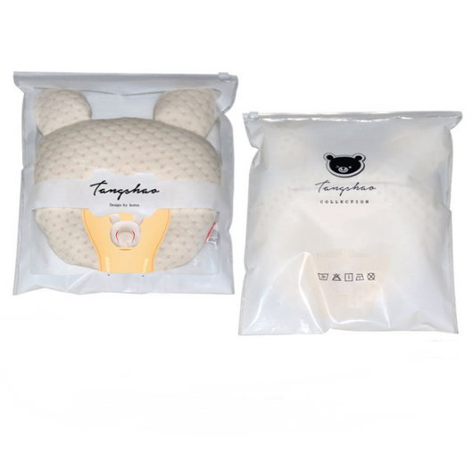 Almohada Anatómica de Látex para Bebé - Diseño Ergonómico Anti-Plagiocefalia - Image 9