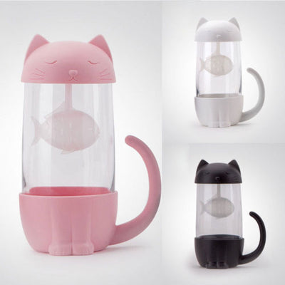 Taza Separadora de Agua para Gatos de Oficina - Image 3