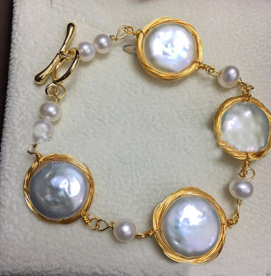Pulsera de Perlas Elegante - Image 2