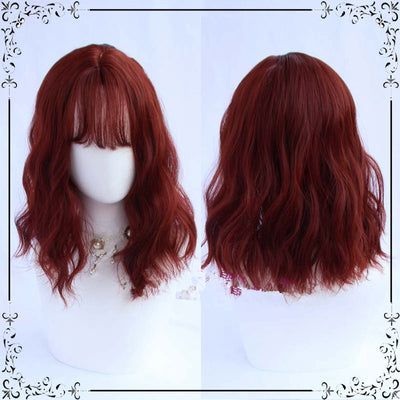Peluca Corta Rizada Chic con Flequillo Aireado - Image 10
