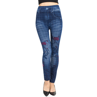 Pantalón Cropped de Algodón Talle Alto - Image 3
