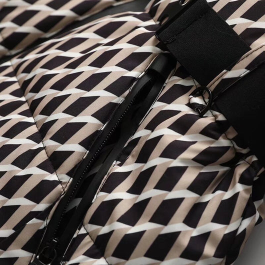 Chaqueta Acolchada Reductora con Cinturón para Mujer - Image 19