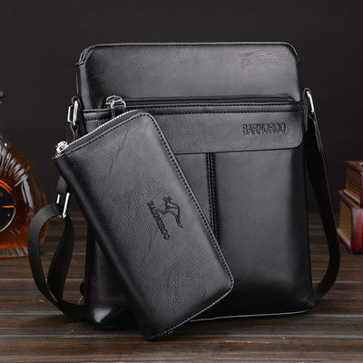 Bolsa Bandolera de Cuero para Hombre - Estilo Ejecutivo y Casual - Image 8