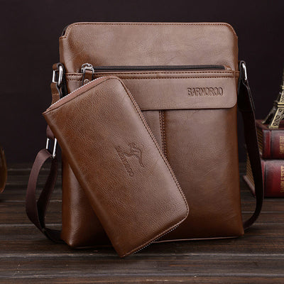 Bolsa Bandolera de Cuero para Hombre - Estilo Ejecutivo y Casual - Image 6