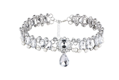 Collar Gargantilla Diosa del Océano con Cristales - Image 6