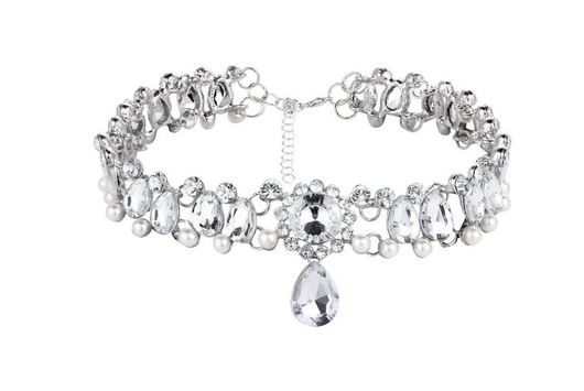 Collar Gargantilla Diosa del Océano con Cristales - Image 6
