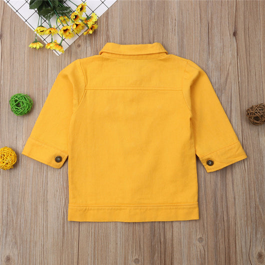 Chaqueta Denim Infantil Otoño Manga Larga - Image 10