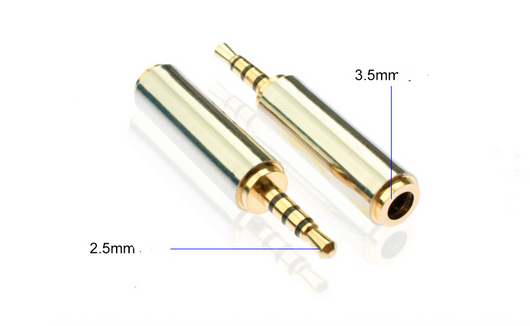 Adaptador de Auriculares 2.5mm a 3.5mm para Dispositivos Móviles - Image 6