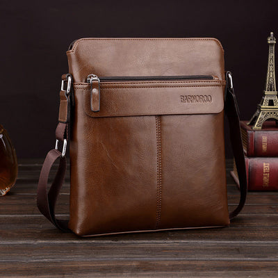 Bolsa Bandolera de Cuero para Hombre - Estilo Ejecutivo y Casual - Image 3