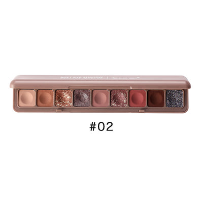 Paleta de Sombras Nine-Color para Ojos con Aplicador de Punta - Image 8