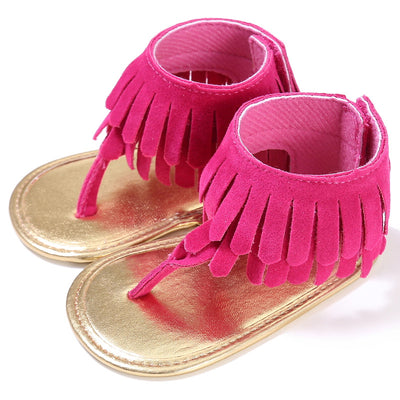 Sandalias Infantiles de Verano con Flecos Retro - Niñas - Image 5