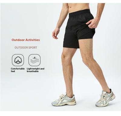 Shorts Deportivos a Juego para Pareja - Transpirable Seda de Hielo - Image 13