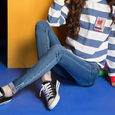 Pantalones Vaqueros Elásticos Ajustados para Mujer - Diseño Versátil Primavera - Image 3