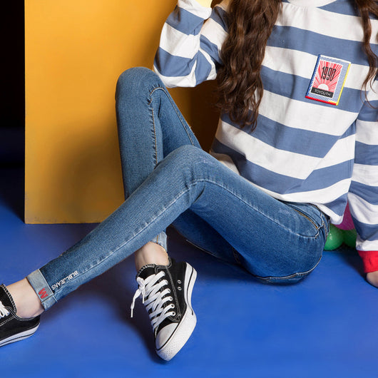 Pantalones Vaqueros Elásticos Ajustados para Mujer - Diseño Versátil Primavera - Image 3