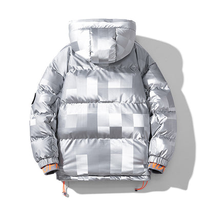 Abrigo Acolchado de Algodón para Hombre - Estilo Casual Otoño Invierno - Image 4
