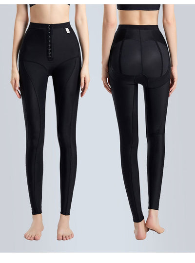 Pantalones Moldeadores Post-Liposucción Compresión Hospitalaria para Piernas - Image 13