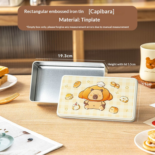 Caja de Almacenamiento Metálica Rectangular con Diseño Infantil - Image 8