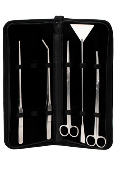 Set Completo de Herramientas Acuáticas en Acero Inoxidable