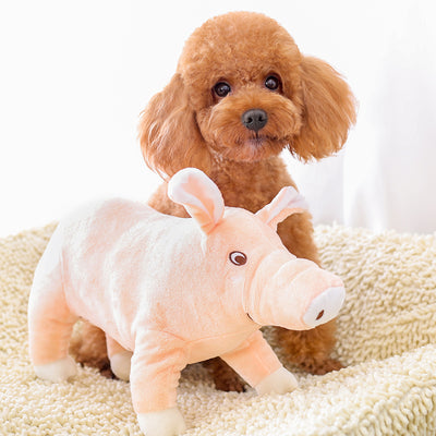 Juguete Mordedor de Cerdo Resistente para Limpiar Dientes de Mascotas - Image 5