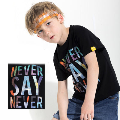 Playera Infantil con Estampado de Letras - Image 3