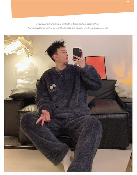 Pijama Térmico de Franela para Hombre - Conjunto Invierno Cálido y Confortable - Image 22