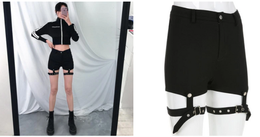 Shorts de Verano para Mujer con Detalle de Cinta - Image 11