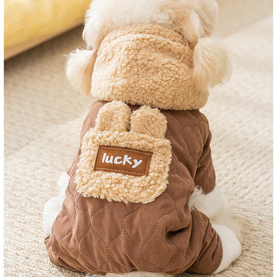 Abrigo Cálido para Perros y Gatos con Bolsillos - Ropa de Algodón para Mascotas en Otoño e Invierno - Image 39