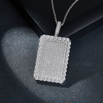 Collar Hip Hop Completo con Diamantes - Estilo Europeo y Americano - Image 5