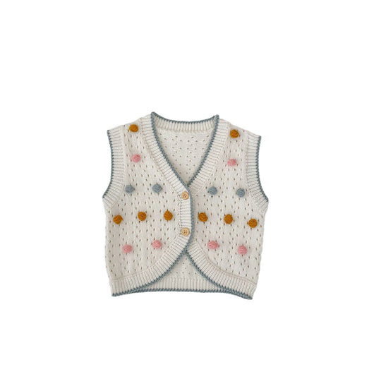 Chaleco Cardigan de Algodón para Bebé - Suéter Cómodo y Versátil - Image 5