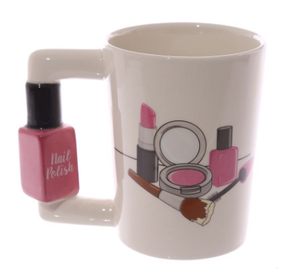Taza Cerámica Creativa con Diseño de Botas y Tacones Altos
