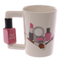 Taza Cerámica Creativa con Diseño de Botas y Tacones Altos