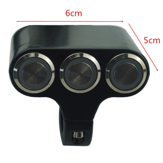 Faro LED Delantero para Motocicleta con Manillar Aluminio y Botón Multifunción - Image 5