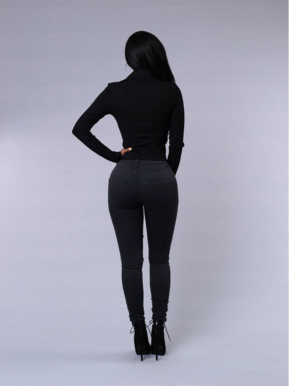 Jeans Skinny Ajustados para Mujer