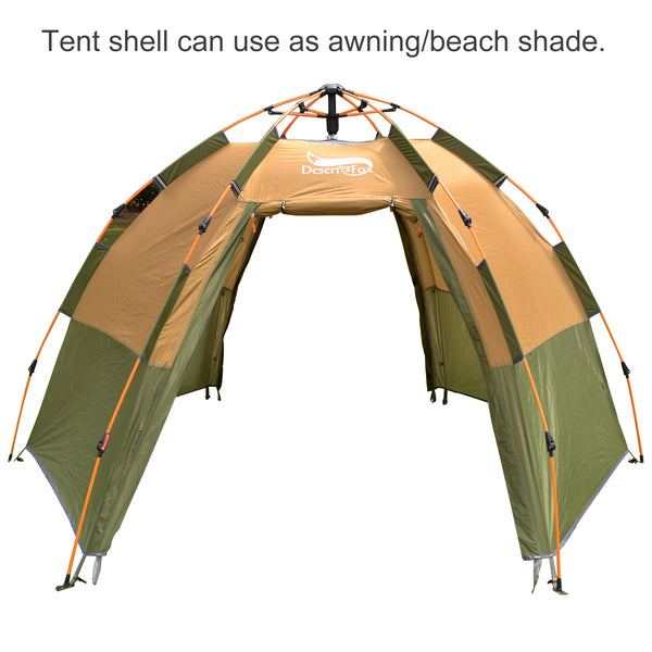 Tienda de Campaña Automática Hexagonal Impermeable para Camping