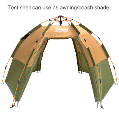 Tienda de Campaña Automática Hexagonal Impermeable para Camping - Image 2