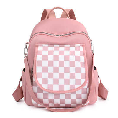 Mochila de Lona Nylon Bicolor Ultraligera - Image 6