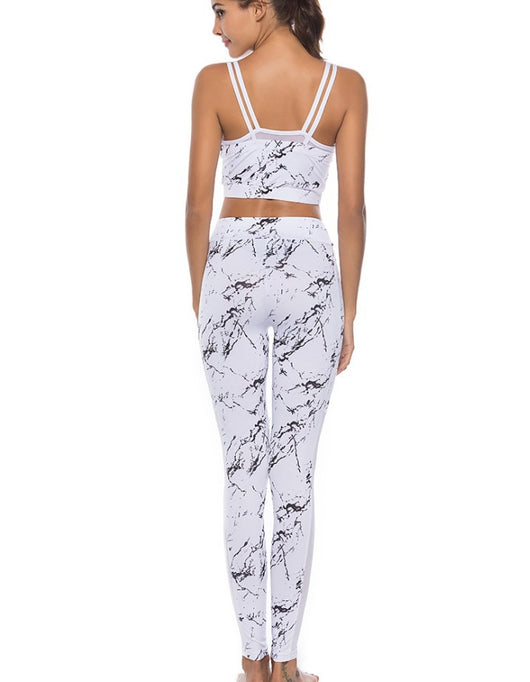 Conjunto Deportivo Yoga Mujer 2 Piezas - Top y Cintura Alta Verano - Image 4