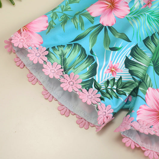 Jumpsuit Estampado Floral con Tirantes Multicolor - Image 7
