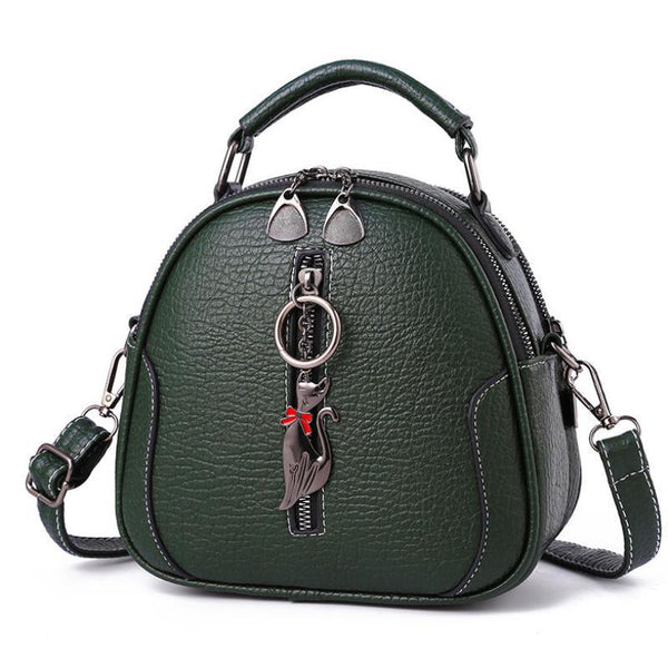 Bolso de Hombro Grande con Bandolera y Diseño Redondo Compacto - Image 8