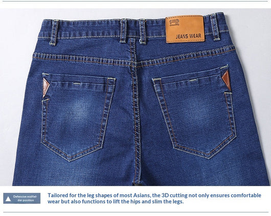 Jeans Ejecutivos de Verano para Hombre - Corte Recto Elástico y Cómodo - Image 23